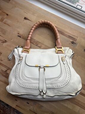 Chloe Leather Top Handle Bag